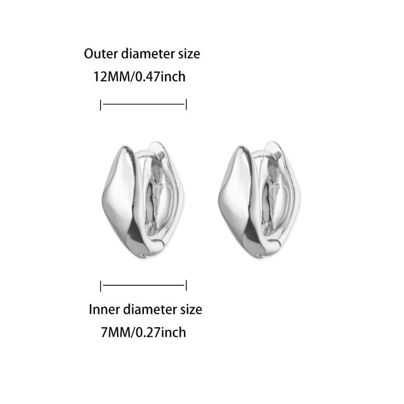 Wind Fashion Micro-inlaid Zircon Earrings, Earrings, Women's Personalized Earrings, New Source