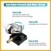 Motorcycle Fuel Valve Petcock with Male Thread 61338-94D for Harley FXST FLST FXD FLT 95-01 for 1340cc for Harley Vacuumed Petcock Valve Switch Gas