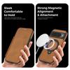 Magnetic Phone Case for Google Pixel 10 Pro XL 10A Pixel9 9A 8Pro Wireless Charging Card Slot Rotating Bracket Leather Cover