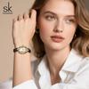 SHENGKE Fashion New Design Ladies Watches Baignoire Women's Wristwatches Top Brand Female Best Gifts Clock