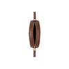 Burberry Cube - Half Cube Bag Exclusive Signature Zip Closure Canvas Leather Small Round Crossbody Bag Shoulder Bag Women's Light Brown