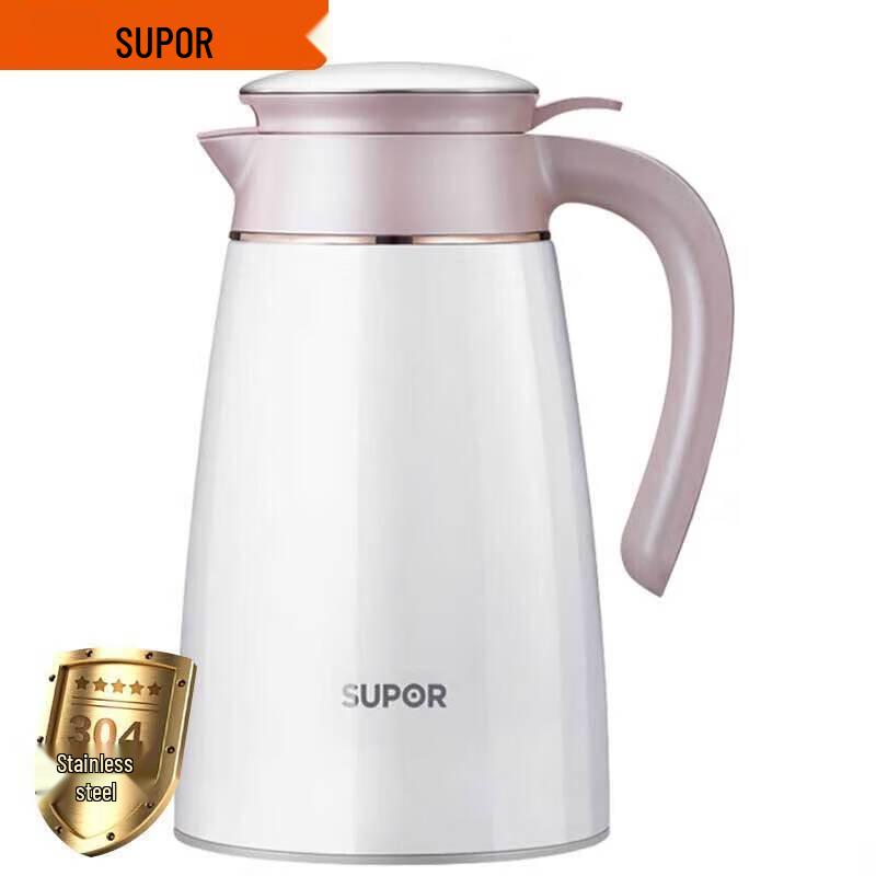 SUPOR 1.6L 304 Stainless Steel Vacuum Thermos
