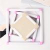 3 Size Crosses Stitching Hoop Square Embroidery Hoop Embroidery Frame PVC Clip Frame Embroidery Quilting Frame