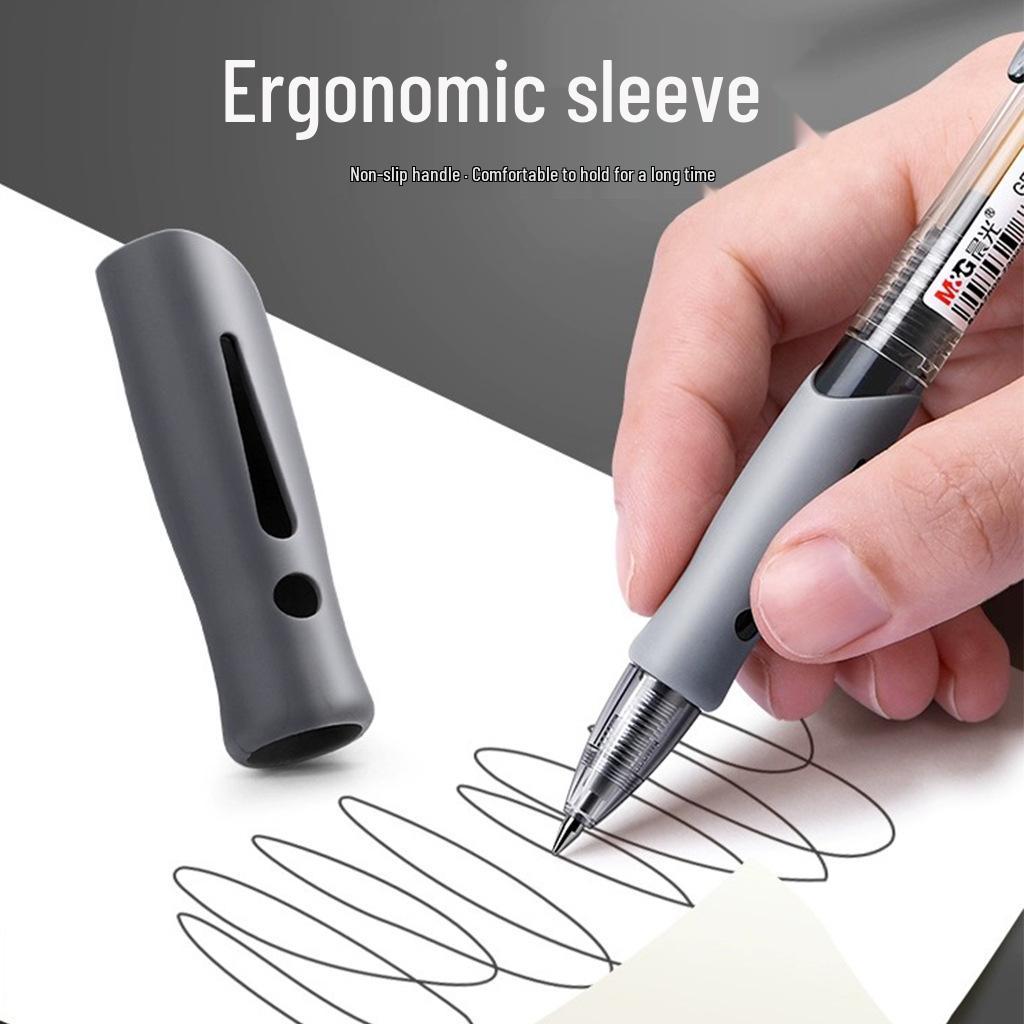 Morning Light GP1008 Student 0.5mm Examination Gel Pen - Carbon Black
