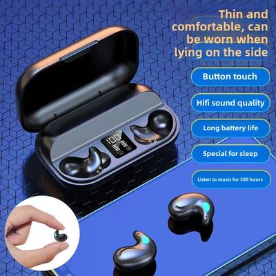 Auriculares Bluetooth de larga duración Macaron, auriculares inalámbricos con pantalla digital y sonido de alta calidad.