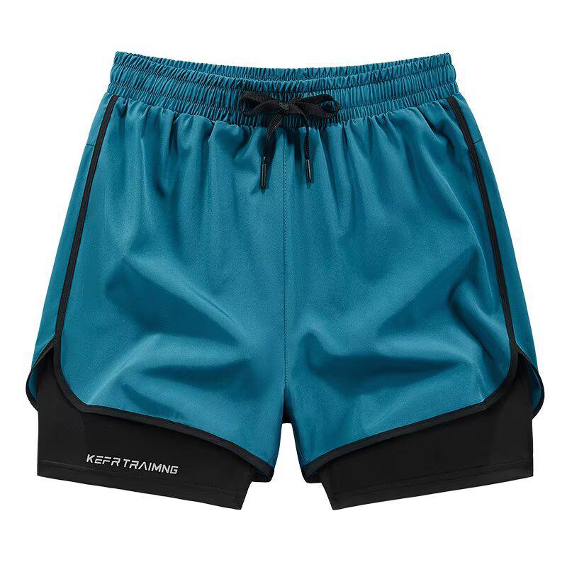 

Унисекс двухслойные спортивные шорты с защитой от просвечивания для бега и пеших походов 5XL