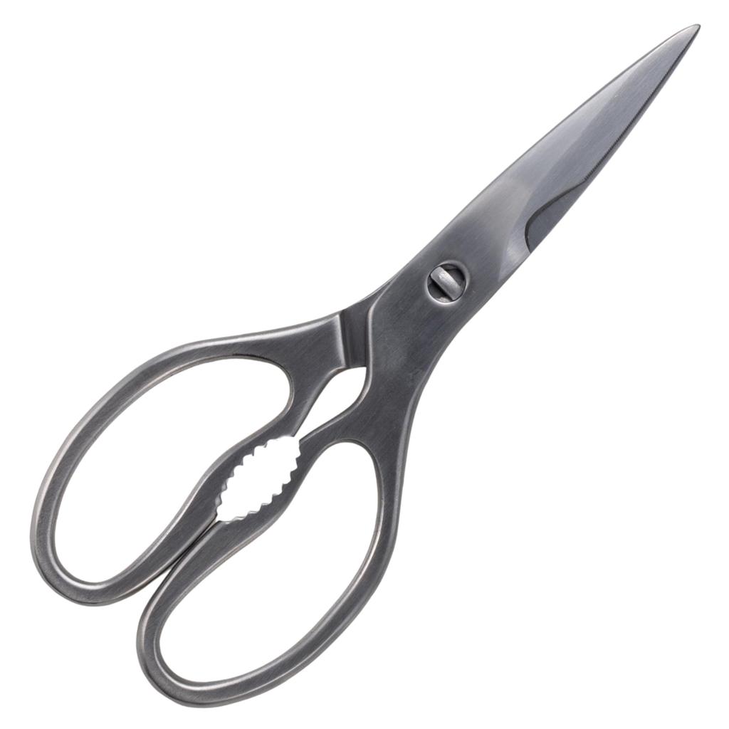 Takagi Steel Kitchen Dishwasher Boilable Removable and Washable Serrated Bone Cutting Tool All-Stainless Scissors, Safe, Disinfectant, Lid, Opener,