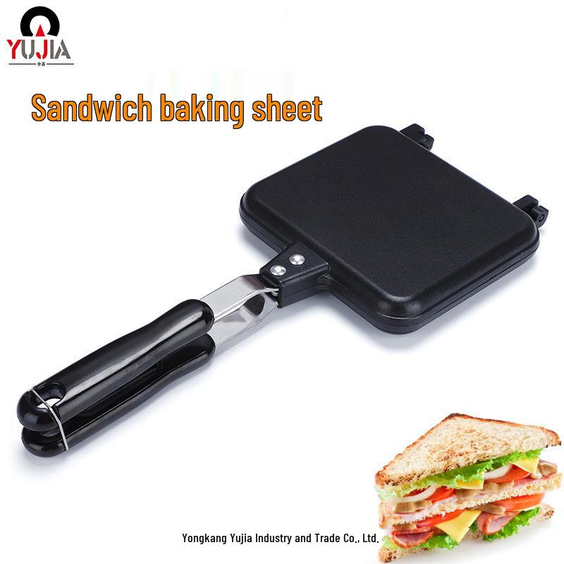 Antihaft-Sandwichgrill & Toastpfanne zum Backen zu Hause