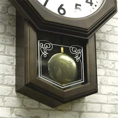 Santell Japanese-made Modern Antique Pendulum Clock (Arabic Script Octagonal) QL722A-DBK