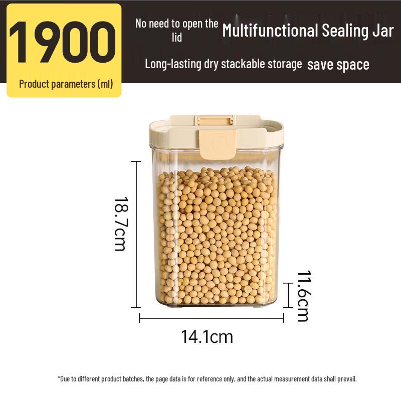 COOKER KING Adjustable Airtight Food Storage Container