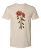 Cottage Cult Clothing Tee T Shirt 100% Cotton Victorian Goth Witch Pink Poppy