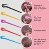 2/4/6/8Pcs Disposable Elastic Hair Band Cutter Girls Ponytail Remover Headbands Cutting Tool Kids Headwear Cut Knife Accessories