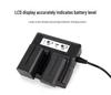 Dual Charger for Nikon EN-EL15: Compatible with D610, D800, D7000, V1, D7200, D750 Models