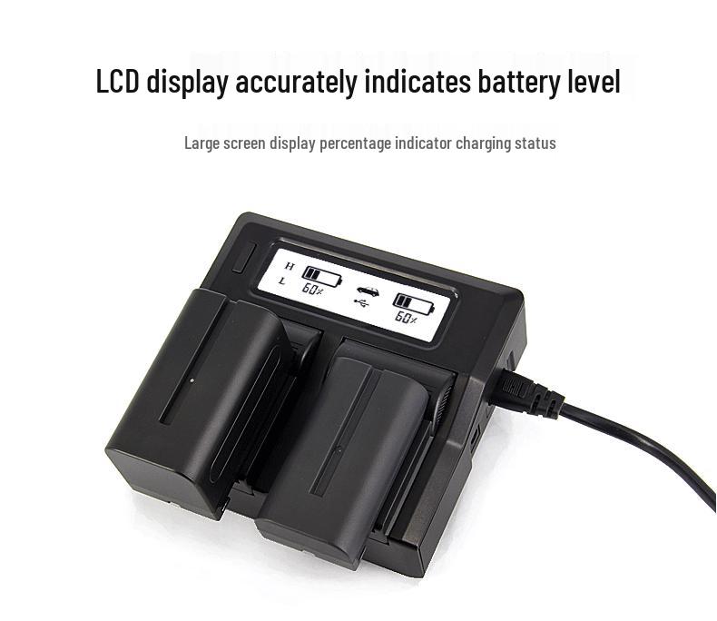 Dual Charger for Nikon EN-EL15: Compatible with D610, D800, D7000, V1, D7200, D750 Models