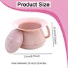 Spittoon Urinal with Small Convenient Handle Travel Potty Pot for Household