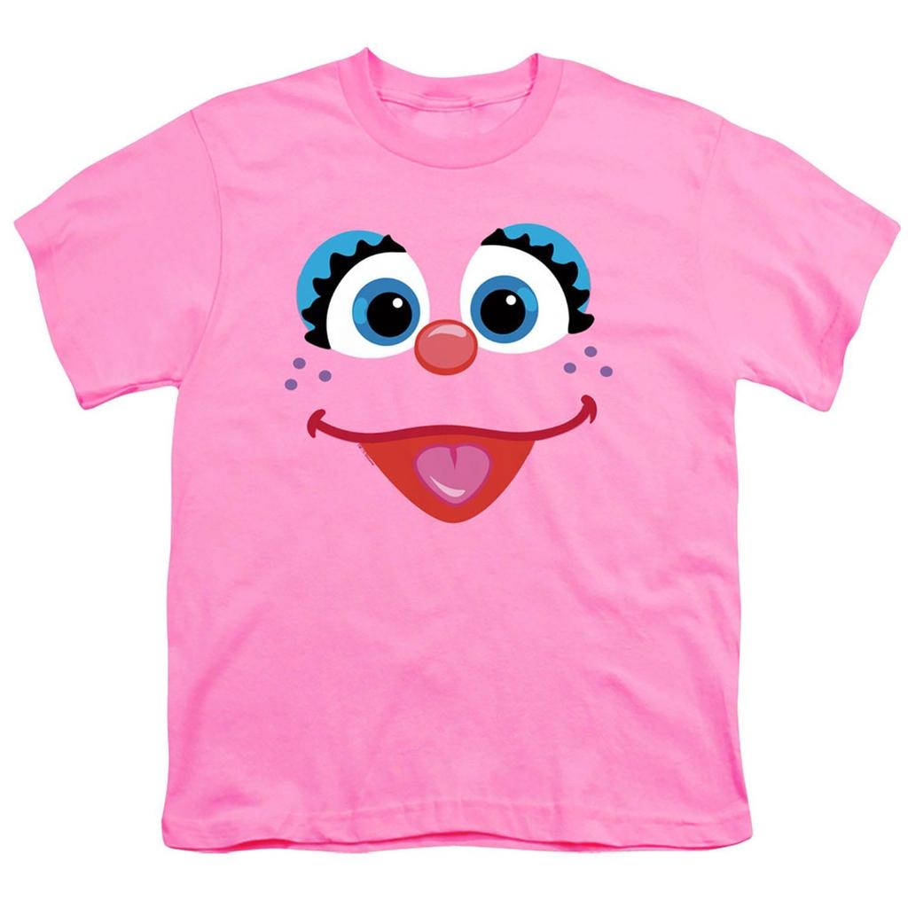 Sesame Street Childrens/Kids Abby Face T-Shirt