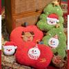 Cute Christmas Tree Plush Pillow Kawaii Throw Pillow Xmas Decor Christmas Cushion  Gift