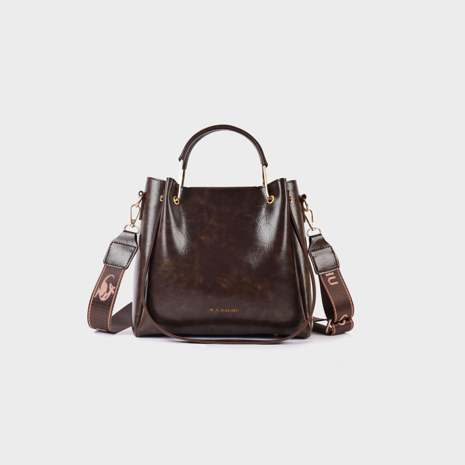 

Женские кошельки и сумки из искусственной кожи Сумки-портфели с верхней ручкой Рабочие сумки-тоут для женщин Сумки-хобо через плечо Сумка-ведро большого размера коричневый