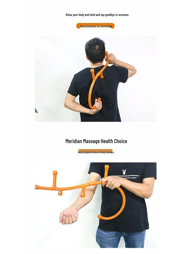 Detachable Acupuncture & Massage Stick for Back, Cervical, Waist - No Meridian Knowledge Needed