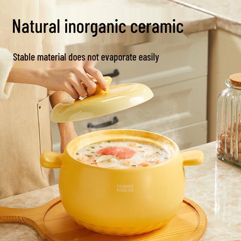COOKER KING Ceramic Casserole Pot