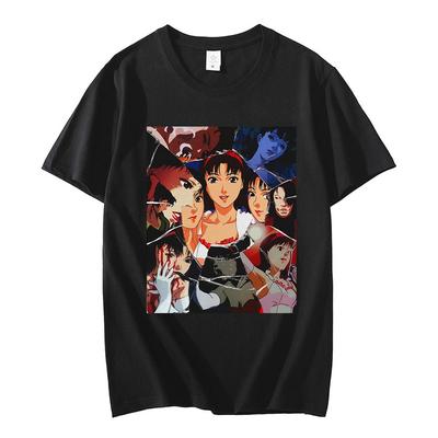 Anime Perfect Blue Girl Graphic Print T Shirt Mima Kirigoe Gothic Clothes T Shirts Men Women Fashion Casual Vintage T-shirt