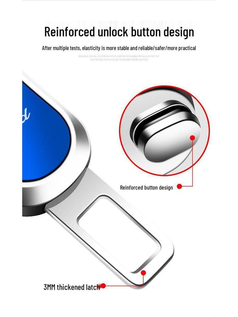 Multifunctional Seat Belt Extender with Window-Breaking Connector