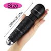 20 Modes Vibrating Massage Stick - Electric Body Massager Wand with Strong Vibration, Handheld Muscle Relief Tool for Neck, Back, Shoulder, Legs