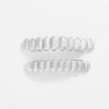 Factory Hot Sell Gold Silver Metal Color Plating Hip Hop Iced Out Brass Ten Piece Smooth Surface Teeth Grillz