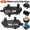 2L Electric Bike Hanging Bag Motorcycle Side Bags EVA Waterproof Moto Engine Pack Hard Shell Bags Mountain Bike Triangle Pouch