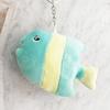 Plush Tropical Fish Keychain With Pp Cotton Filling For Kids And Adults