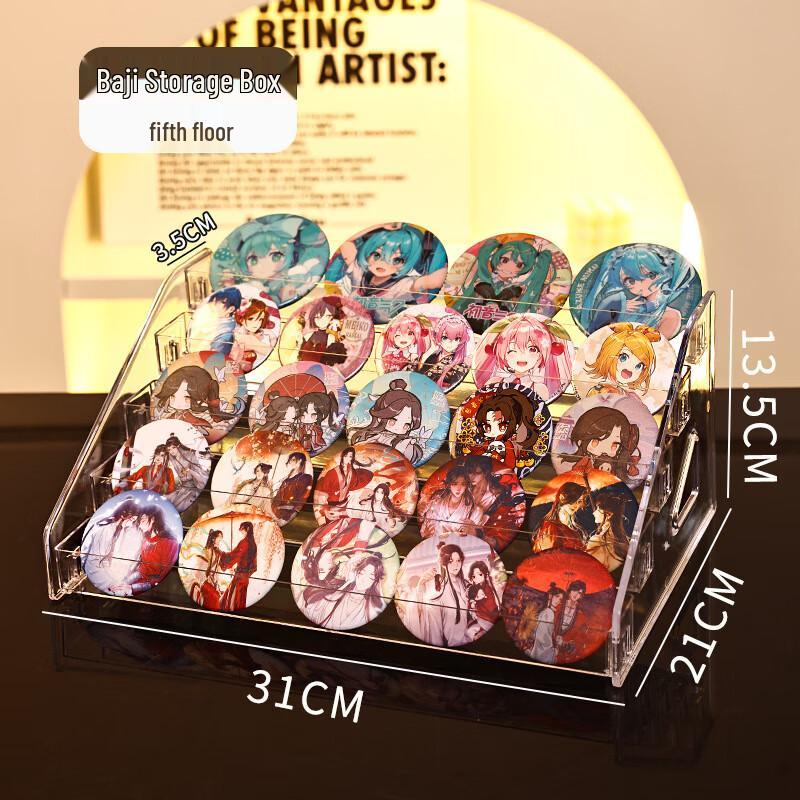 Clear Acrylic Multi-Tier Display Stand