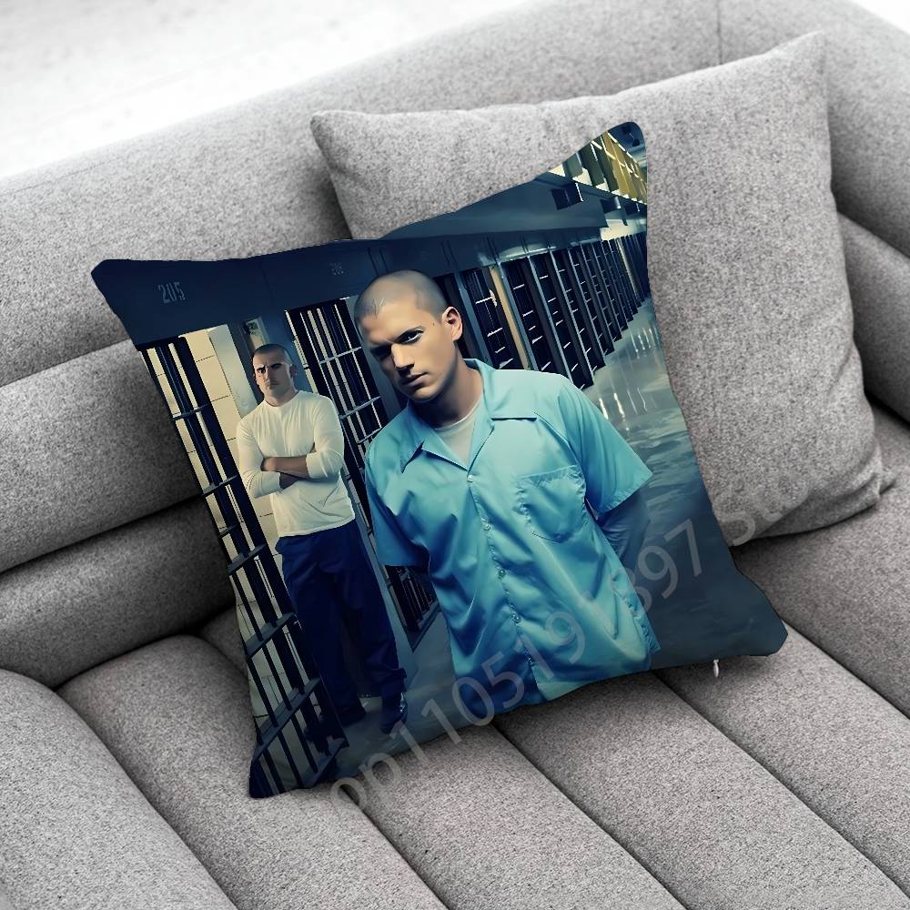 American actor W-Wentworth Miller Throw Pillow Case For 45*45cm 40cm 30cm 50cm 55cm Square Home Pillowcase Case