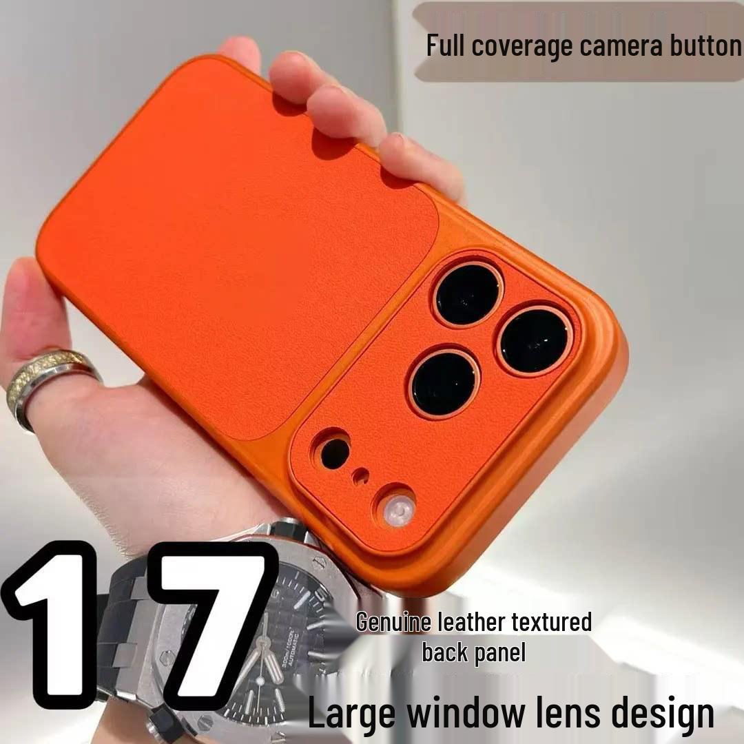 

iPhone 17 Pro Max Case: Transforms phone with elegant leather texture and drop-proof protection. 12 Pro