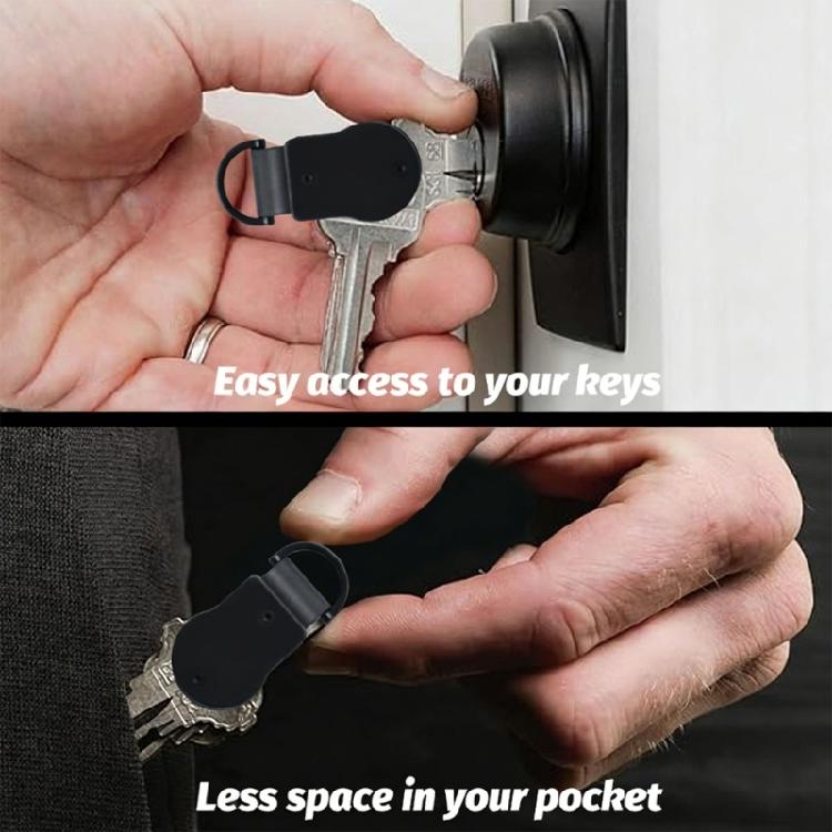 Modern Key Storage Rings With Smooth Surfaces Finish Motorcycle Key Holder Key Organizers Suitable For Office And School