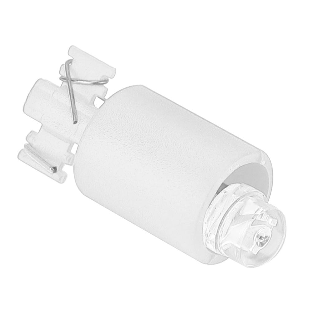 10PCS Arcade Video Game Button Switch Button LED Light Lamp Accessories(White)