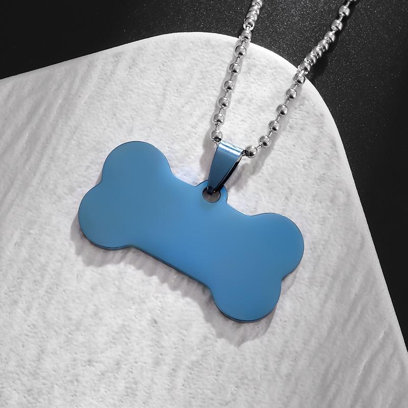 Stainless Steel Classic Geometric Polygonal Black Square Natural Stone Necklace Pendant for Men Fashion Casual Punk Jewelry Gift