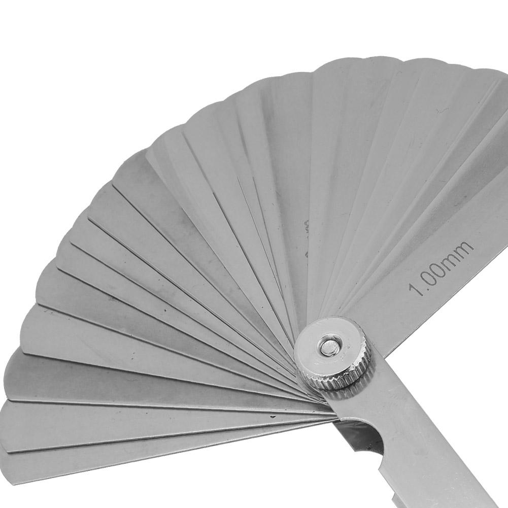 75mm Stainless Steel Feeler Gauge Ruler Welding Inspection Tool (0.05-1.00mm)
