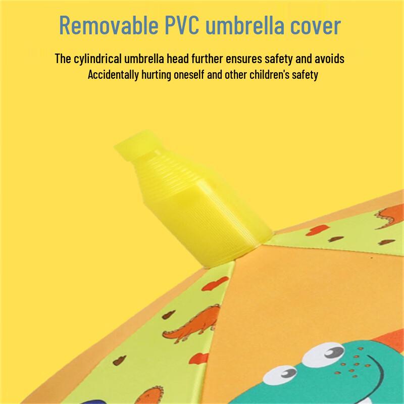 Kids Cartoon UV Protection Long Handle Umbrella