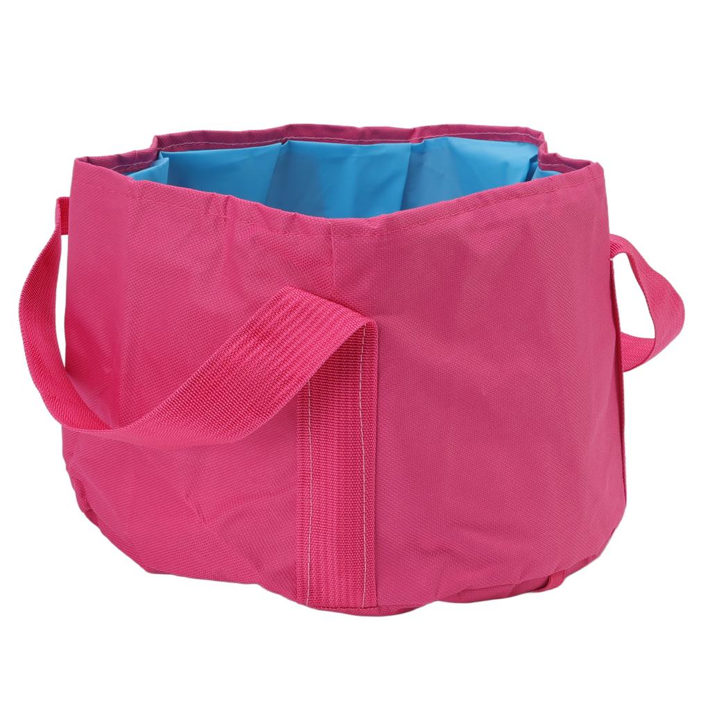 Collapsible Camping Bucket Multifunctional Portable Double Layer Foldable Water Container for Fishing Foot Soaking