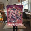 Bilbao Print FlAannel Blanket, High Quality Comfortable for All Seasons, Home Decor, Warmth and Comfort