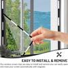 12x Magnetic Window Screen Clip Prevention Insect Door Window Screen Netting Fixation Buckle Free-Drilling Installation Clip