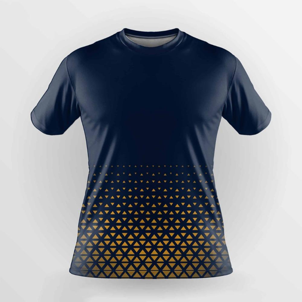 Breathable Men's T-shirts Quick Drying Training Jacket Badminton Uniforms Oversized Round Neck T-shirt Running Tops