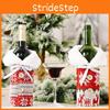 Cozy Knit Snowflake Wine Bottle Wrap Perfect For Christmas Celebrations And Gifts