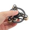 Fingertip Gear Toy 4 Gears Decompression Metal Finger Hand Brass Gear Toy for Stress Relieving