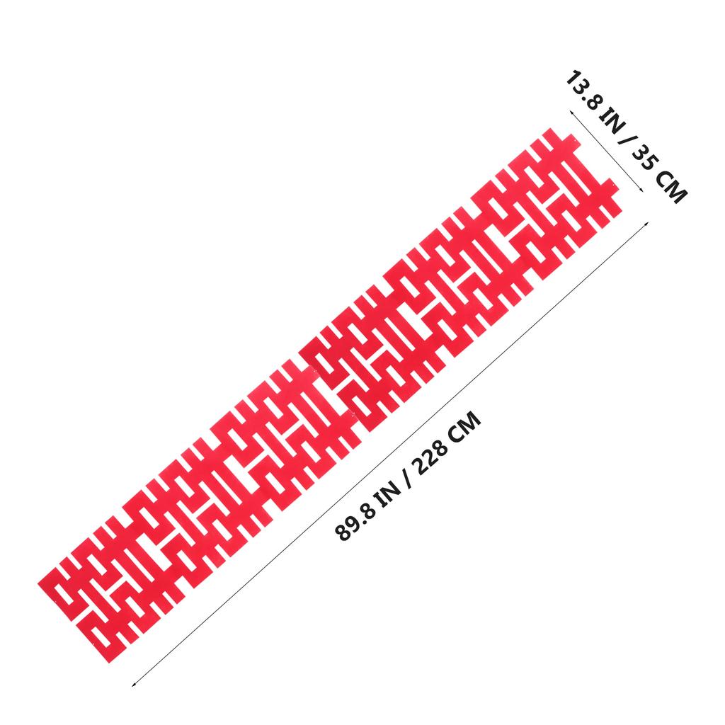 Chinese Wedding Decorations Red Felt Xi Character Banner Traditional Wedding Photo Background Door Wall Hanging Party Props