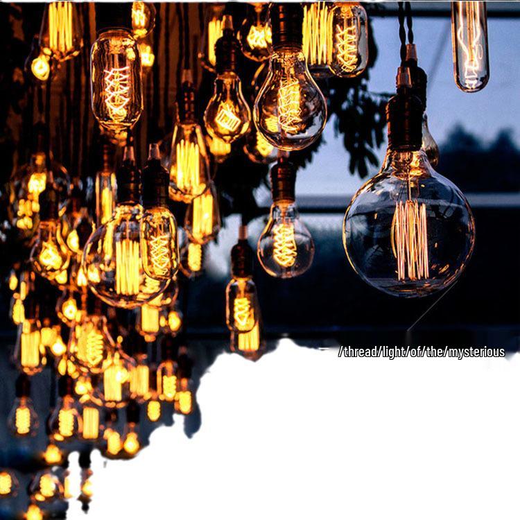 Edison Retro Dimmable E27 Filament Bulb 110V/220V Nostalgic Decor