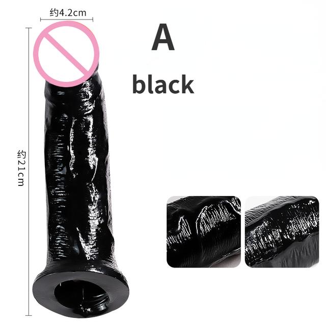 21cm Realistický rukáv na penis Velký rukáv na zvětšení penisu Zámek na prodloužení penisu Sperm Kondom Sexuální hračky pro muže Sexuální produkty