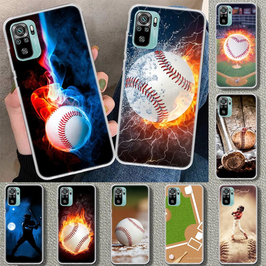 Baseball Sport Phone Case Cover for Xiaomi Redmi Note 15 14 13 12 11 Pro Plus 14S 12S 11S 11T 11E 10S 10 Customized Fundas Redmi
