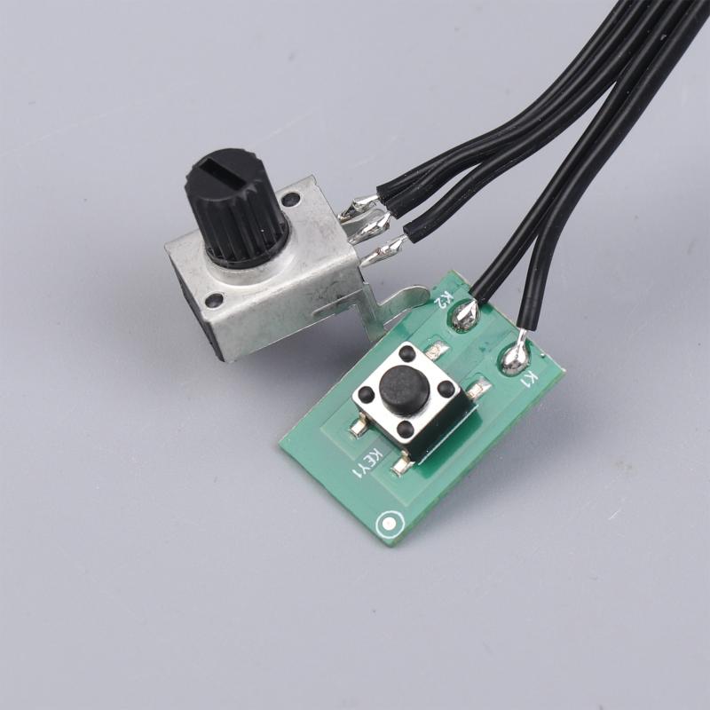 High Power 2S/3S Dc 7.4V 12V Mini Bldc Brushless Motor With Driver Adjust Speed Controller Metal Brushless Ducted Fan