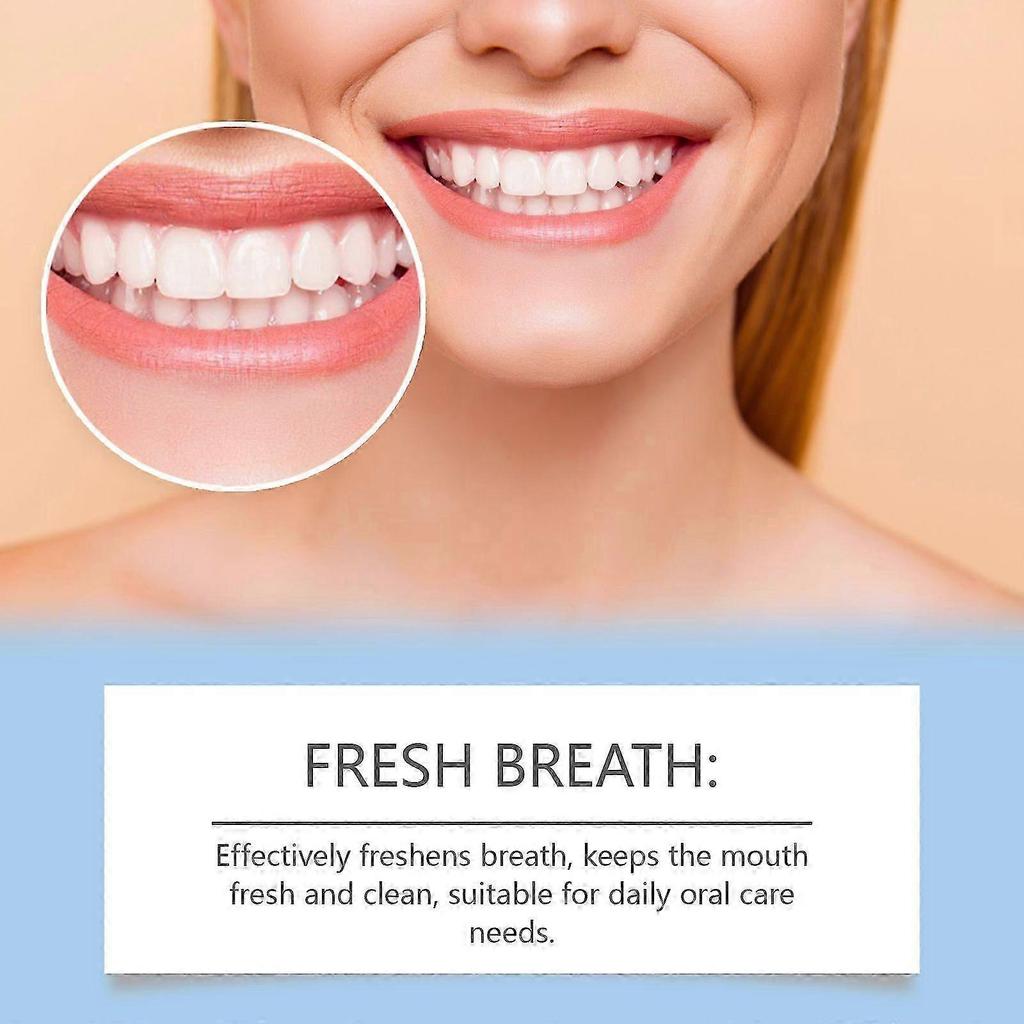 Mint Fresh Toothpaste Tablets - Whiten, Freshen Breath, Travel-Friendly, Easy To Use